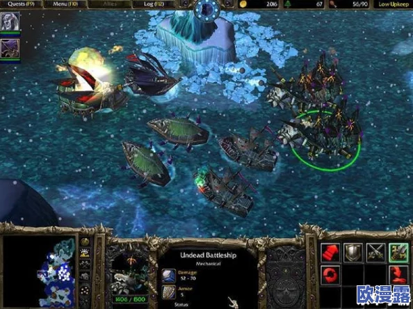 魔兽争霸中哪个地图场景包含有帆船元素的探索