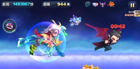《天天酷跑》揭秘:魔女娜娜与狼王的传奇邂逅,共赴一场惊心动魄的魔法冒险之旅 《天天酷跑》揭秘:魔女娜娜与狼王的传奇邂逅,共赴一场惊心动魄的魔法冒险之旅