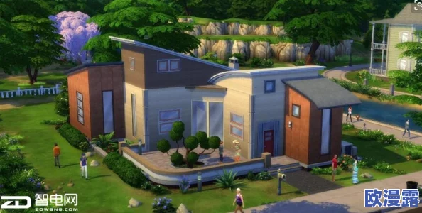 模拟人生4：如何选择合适的地图放置你的梦想房屋指南