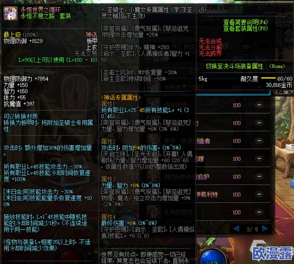 DNF游戏中，如何区分哪些装扮属于普通级别装扮详解