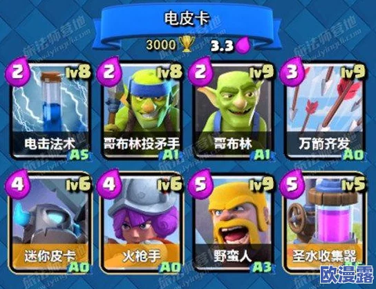 皇室战争2.6费皮卡超人卡组攻略：天梯上分极限挑战，策略致胜之道