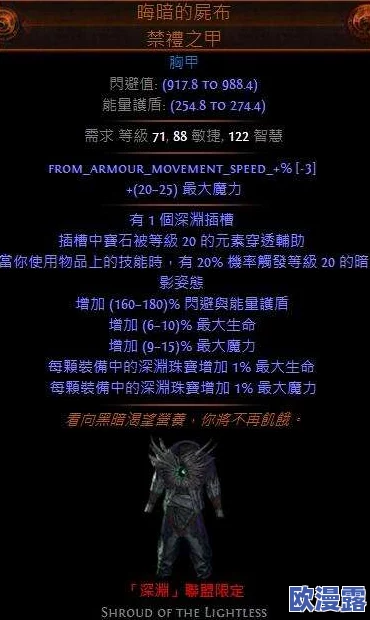 暗黑黎明：深度解析龟壳博格十五级进阶装备特性与介绍