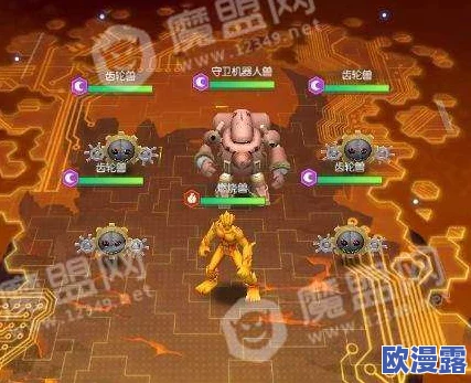 数码宝贝相遇：打造梗犬兽最强阵容攻略，推荐狼人加鲁鲁兽为核心