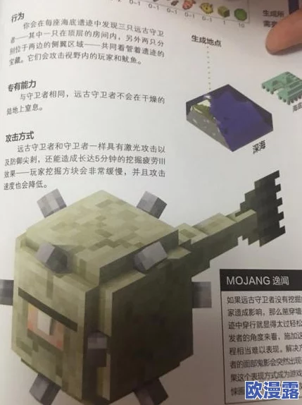 《我的世界》珊瑚守卫者BOSS全面解析：属性详解与高效打法分享